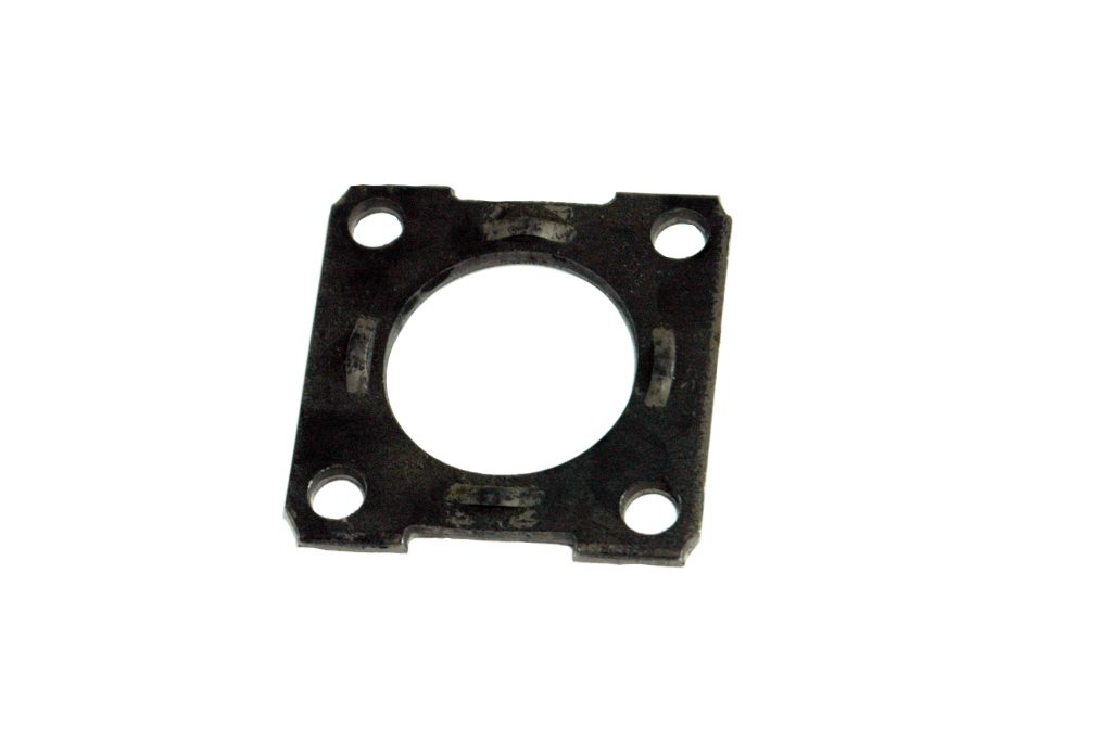 10in BRAKE FLANGE (4 BOLT, 2 3/8in ROUND TUBE)-0