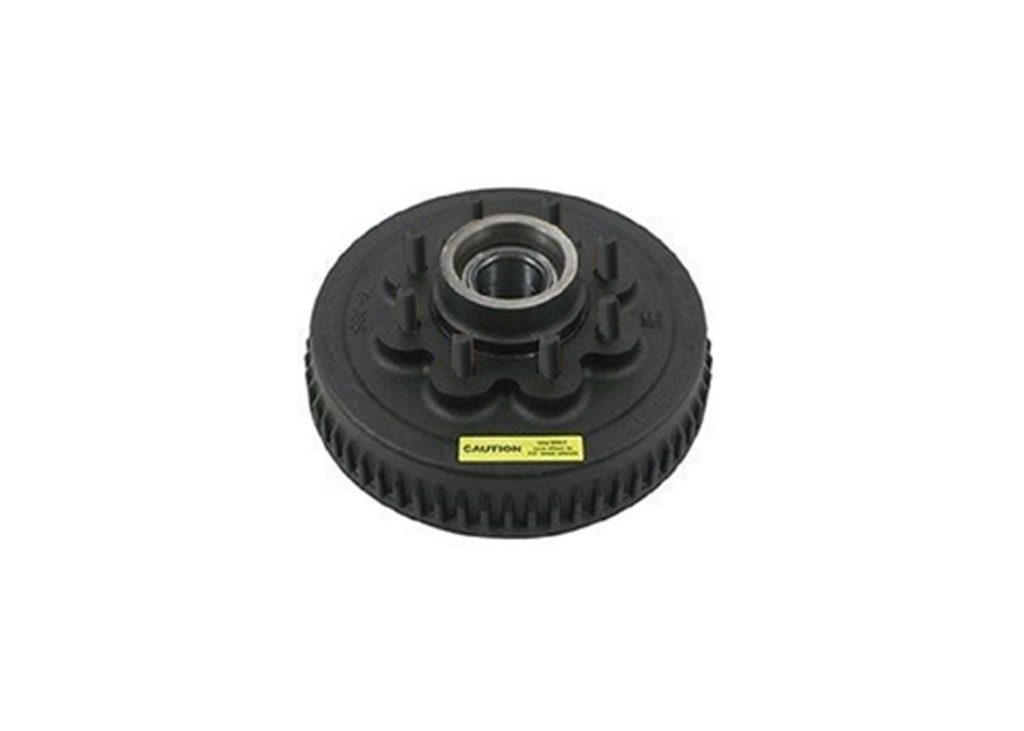 6K,7K NEV-R-LUBE HUB & DRUM COMPLETE (8 LUG, 6.5in BC, 1/2in-20 STUD)-0