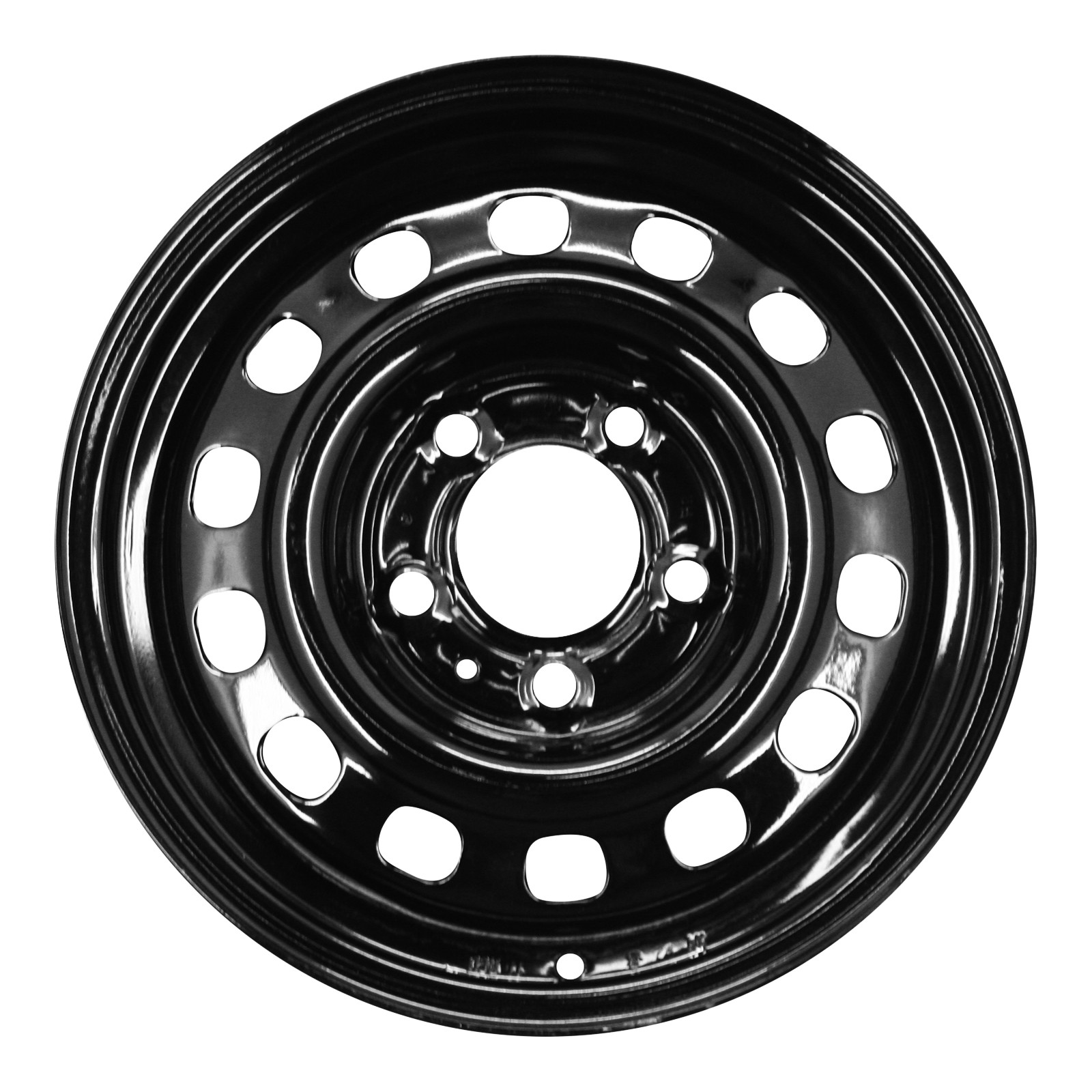 Product Image: 14″ x 5 1/2″ (5 LUG, 115 MM BC.) RECON STEEL WHEEL