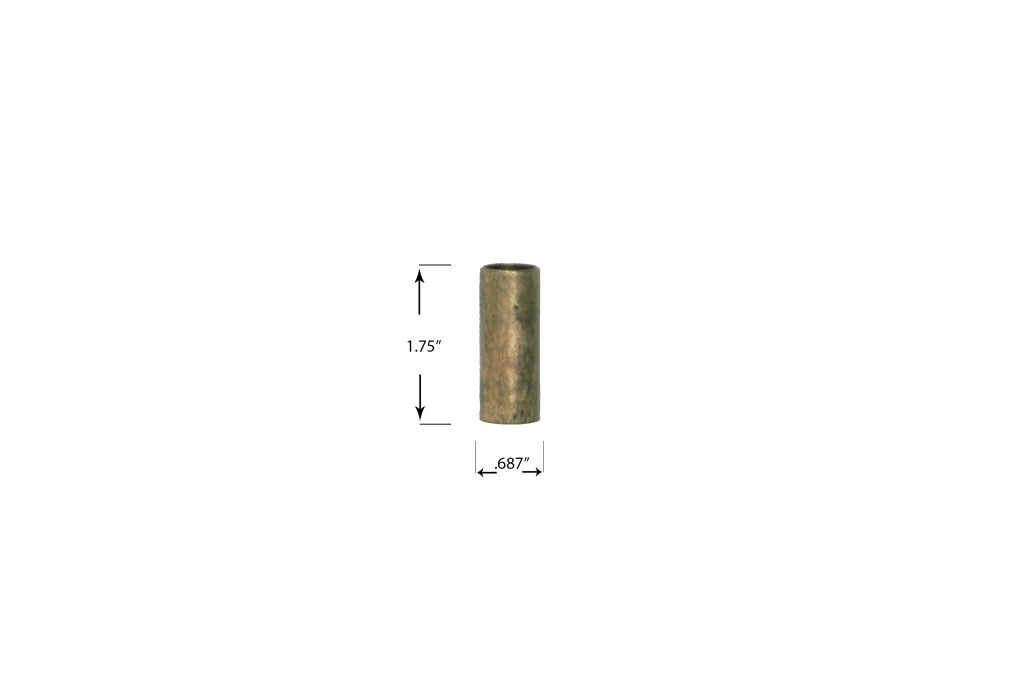 BRONZE SPRING BUSHING (.698in OD, .575in ID, 1.74in LONG)-877