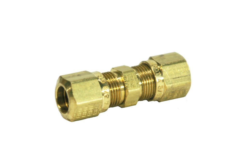 UNION FITTING FOR NYLON TUBING (3/8in O.D.)-0