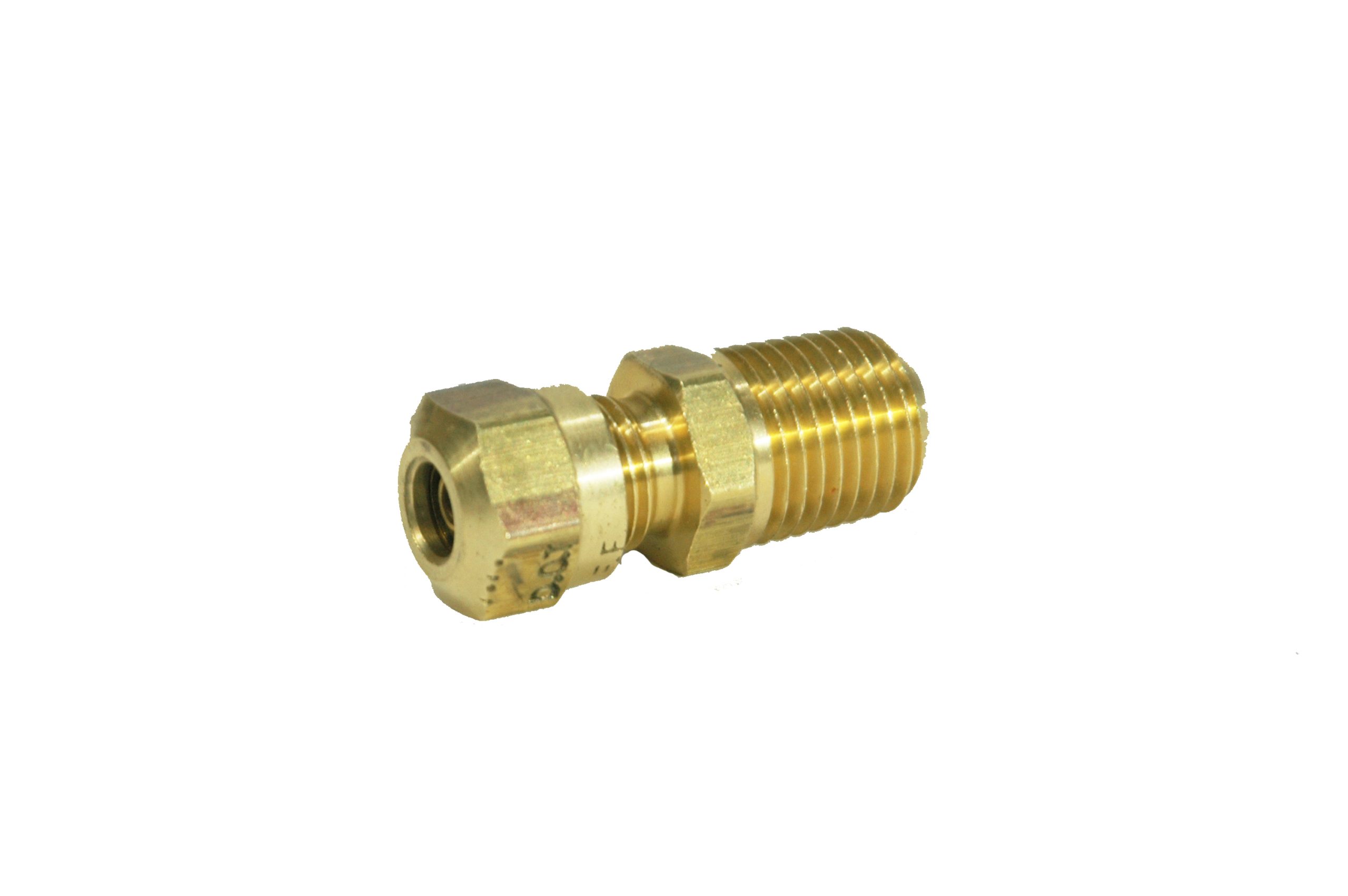 Product Image: STRAIGHT NYLON TUBING FITTING (1/4in OD, 1/4in NPT)