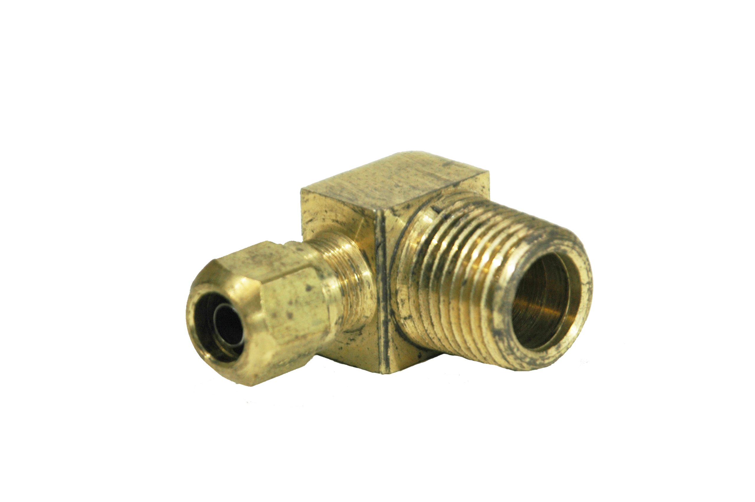 Product Image: 90 DEGREE NYLON TUBING FITTING (3/8in OD, 1/2in NPT)