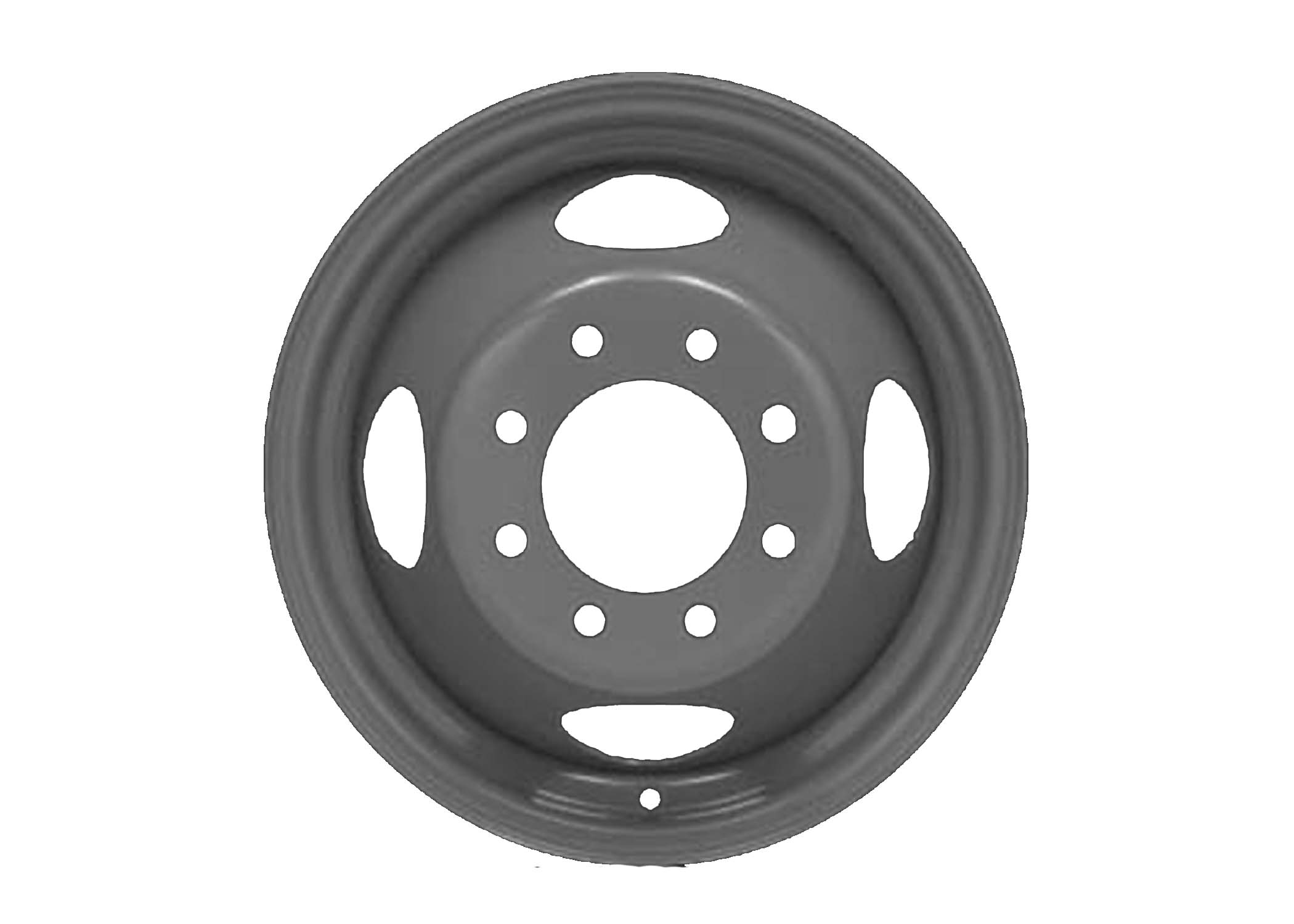 Product Image: 19.5″ x 6″ (8 LUG 6 1/2″ BC, DUAL WHEEL)