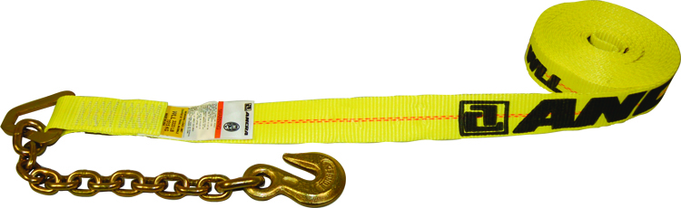 Product Image: 2″ x 27′ WINCH STRAP WITH CHAIN ANCHOR