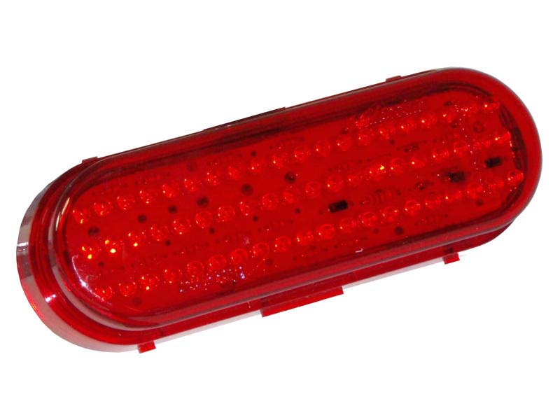 Product Image: 6in OVAL60  LED LIGHT STOP/ TURN/ MARKER (RED)