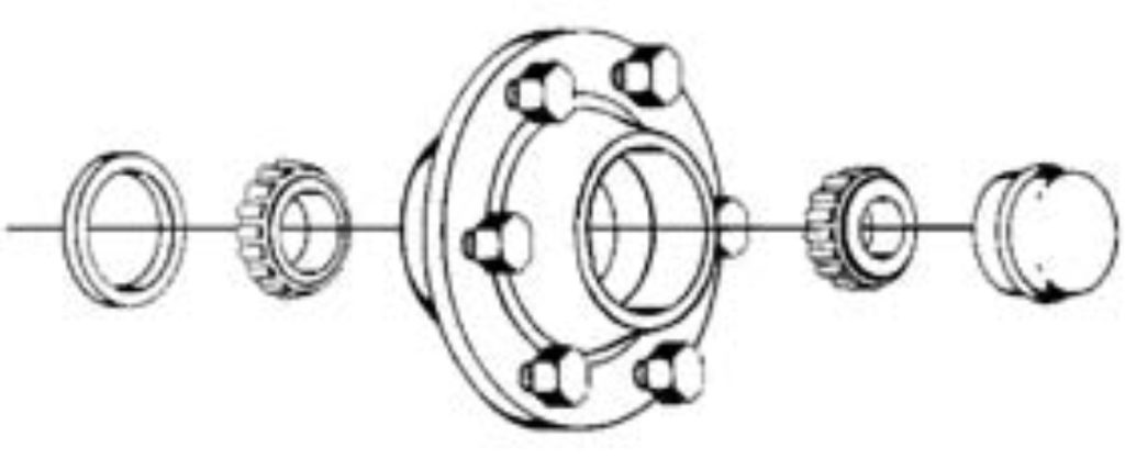 3,500 LB. AGRICULTURAL HUB (6 LUG, 6