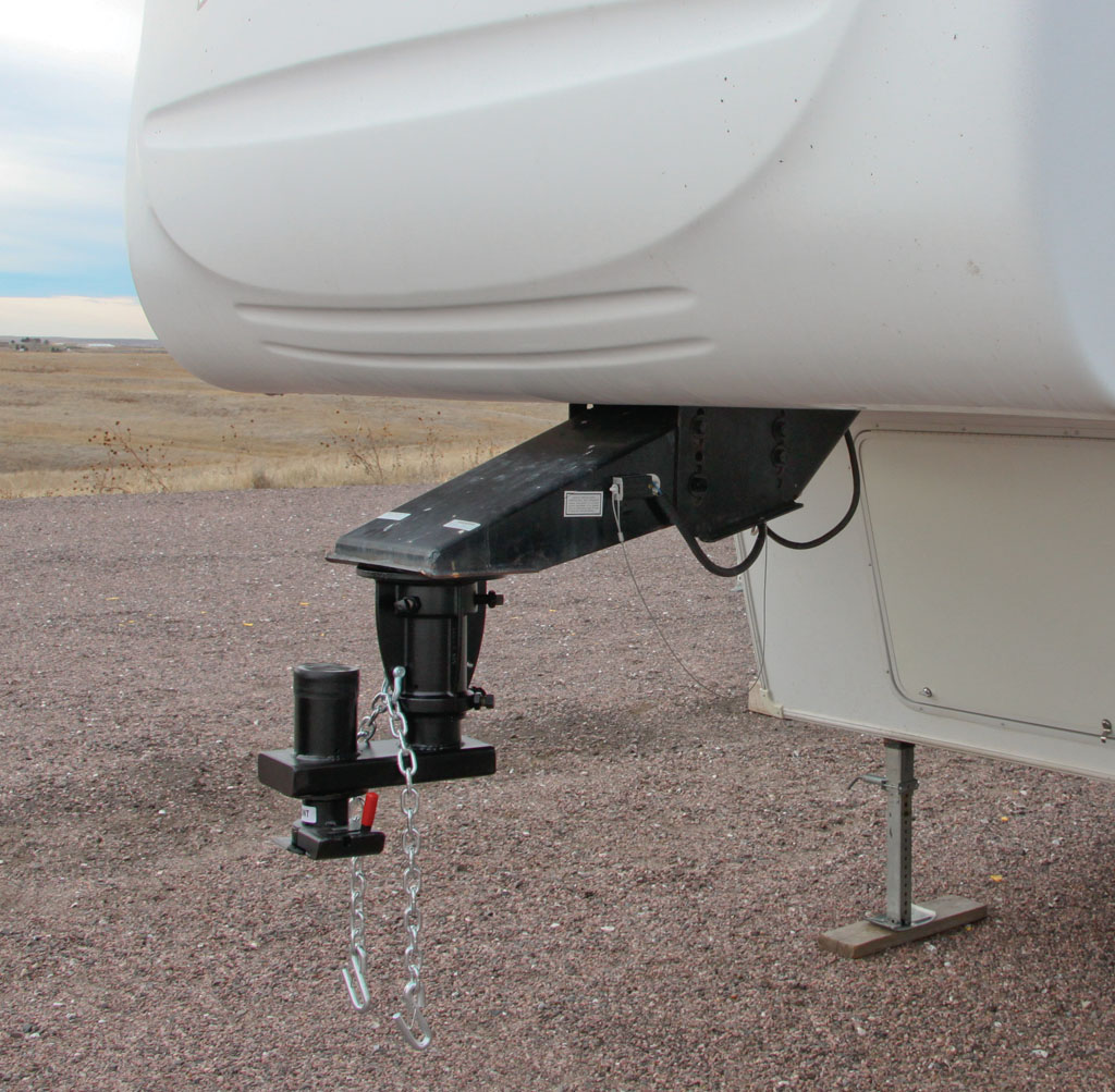 Product Image: 5th WHEEL TO GOOSENECK ADAPTER (OFFSET 12in-14in ADJ, CUSHIONED, 20K)