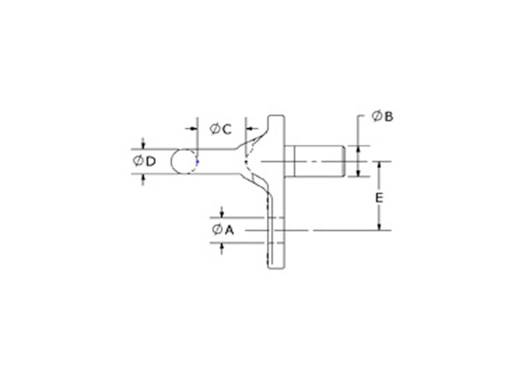 DYNAWELD PINTLE RING BOLT ON (60,000 LB.)-2565