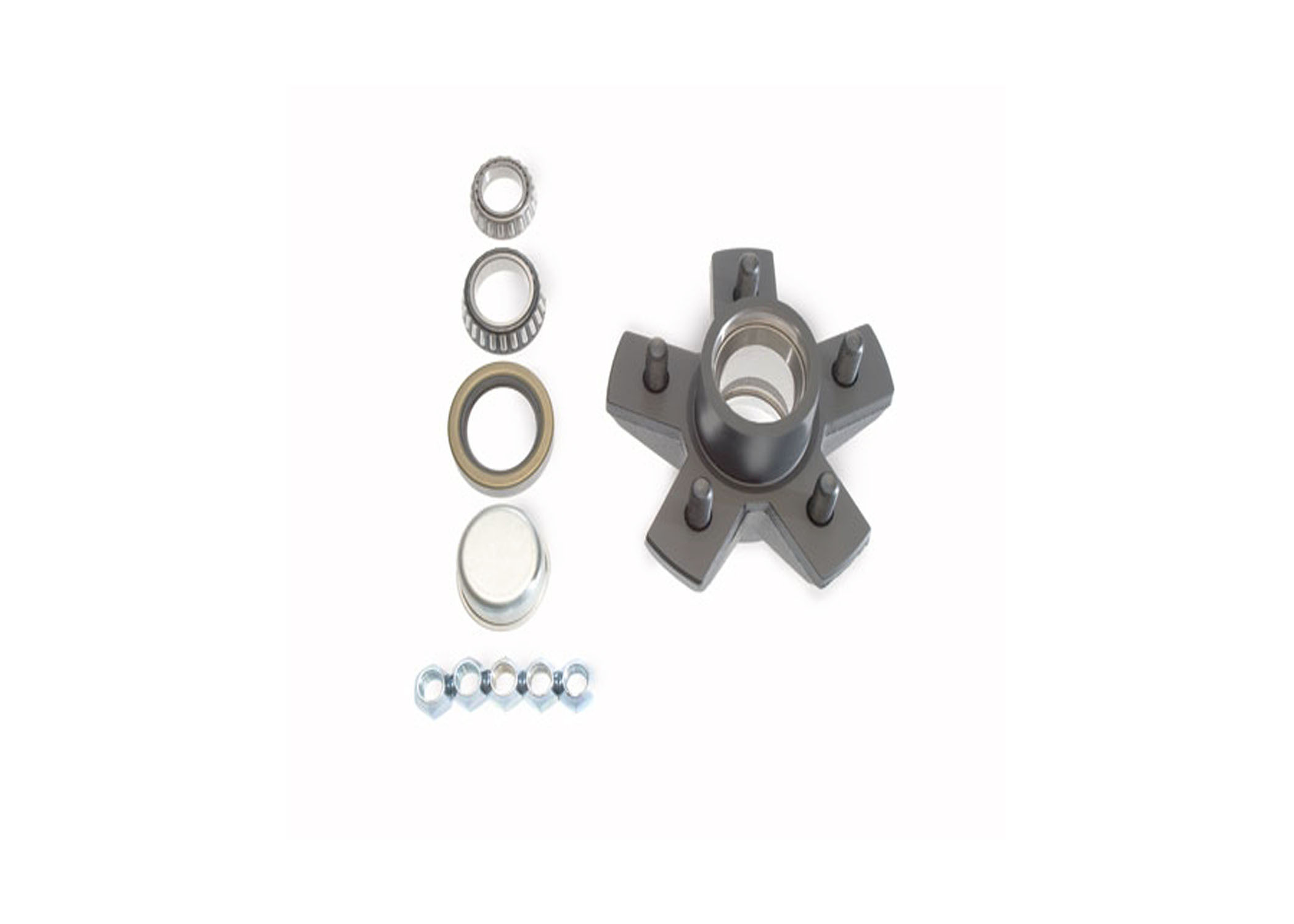 Product Image: 3,500 LB IDLER HUB KIT (5 LUG, 4 1/2″ BC)