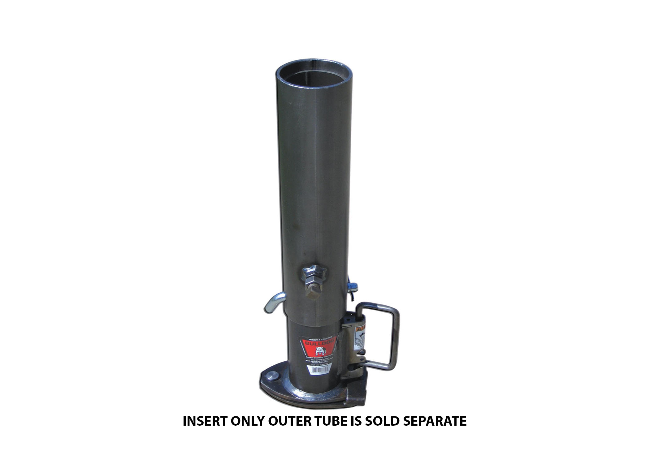 Product Image: 2 5/16in BULLDOG GOOSENECK COUPLER INSERT 4in ROUND TUBE