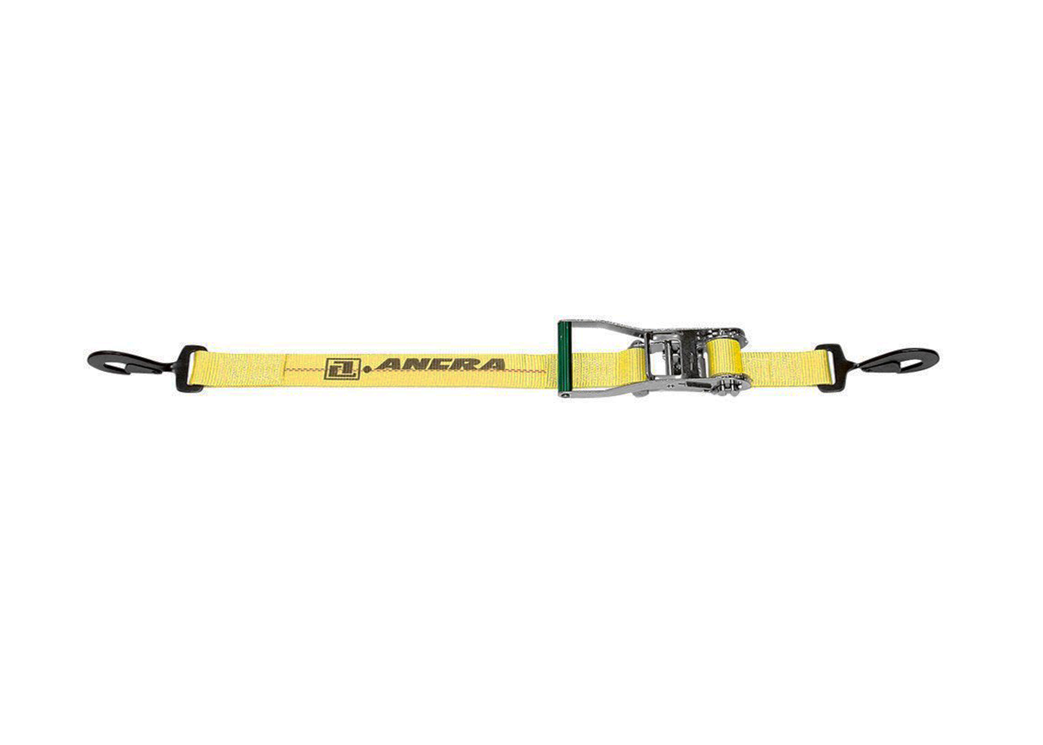 Product Image: 2″ x 27′ RATCH STRAP W/ TWISTED SNAP HOOKS