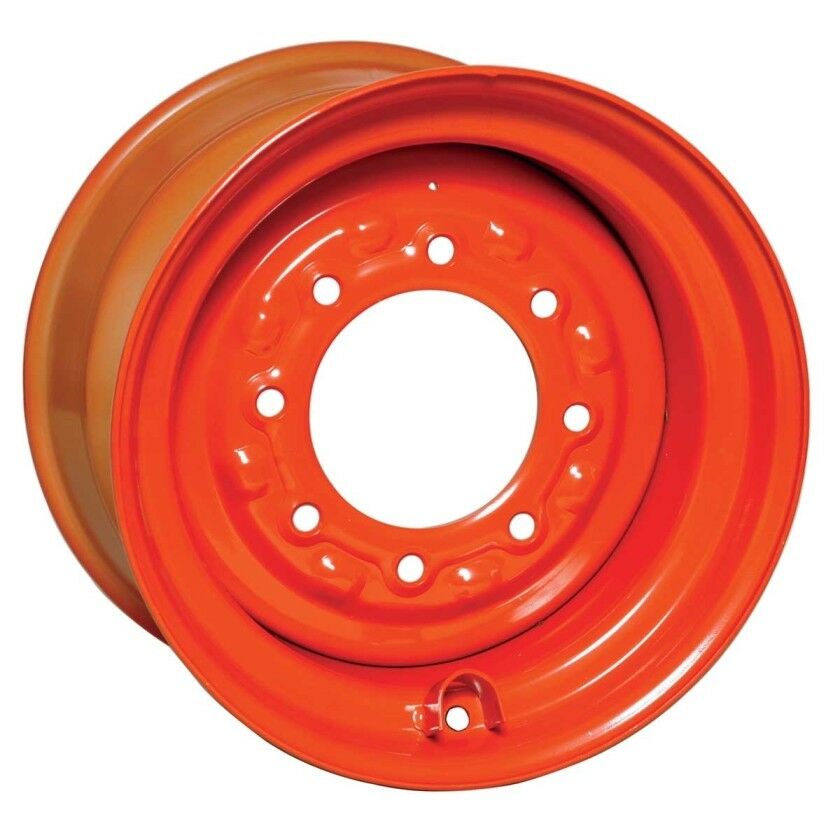 Product Image: 8 1/4″ x 16.5″ BOBCAT SKID LOADER WHEEL (8 LUG 8 BC., 6″ PILOT, .41″ INSET)