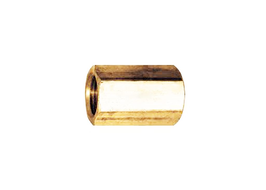 BRASS COUPLING 1/4