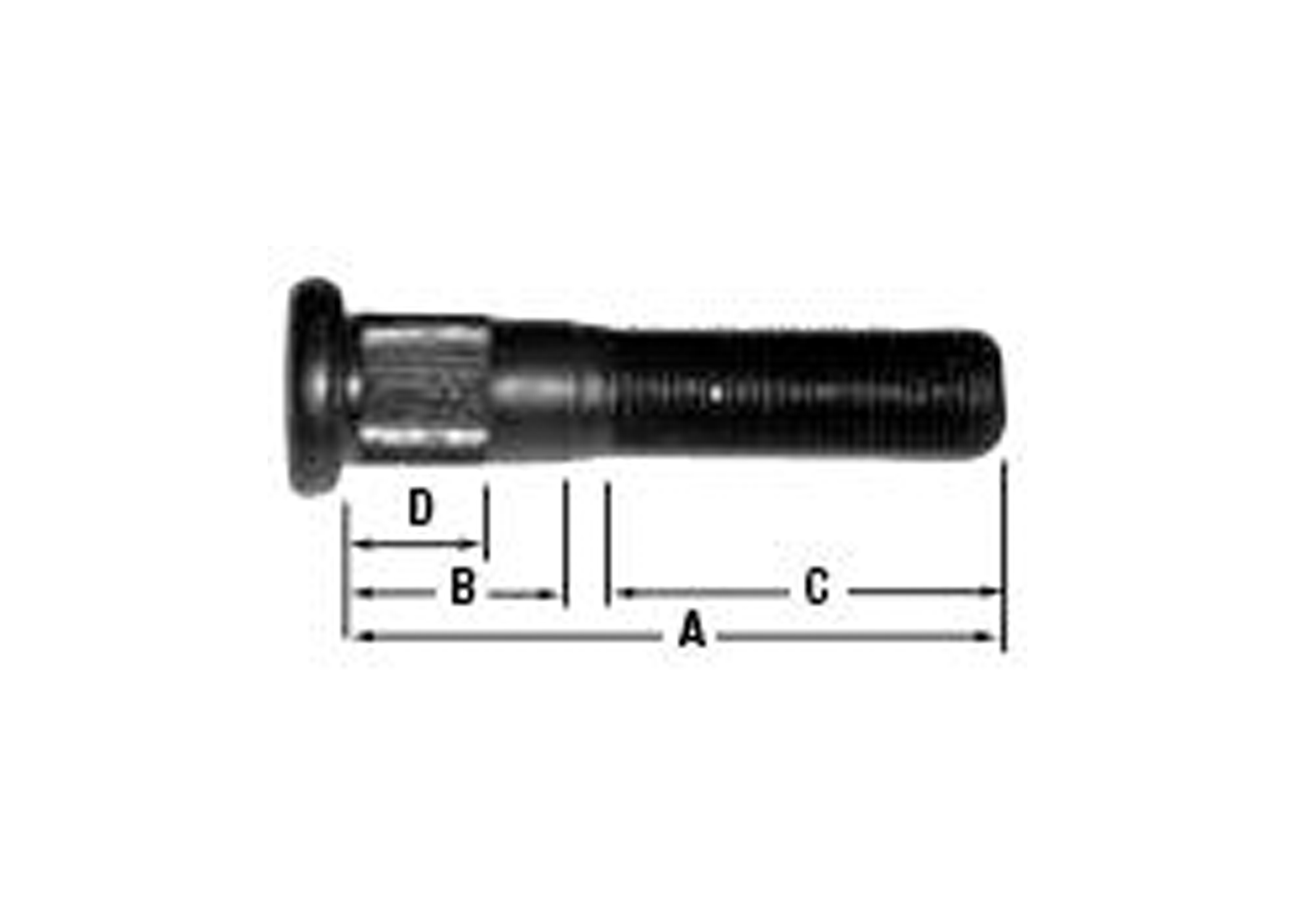 Product Image: 11/16″-16 WHEEL STUD (BOX OF 10)