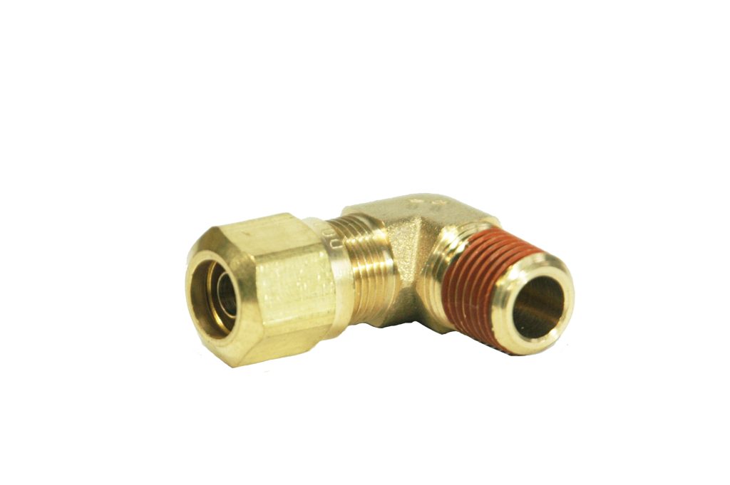 90 DEGREE NYLON TUBING FITTING (3/8